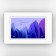 Fixed Slim VESA Wall Mount - Samsung Galaxy Tab A7 10.4 - White [Front View]