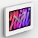Fixed Slim VESA Wall Mount - iPad Mini (6th Gen) - White [Isometric View]