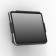 Fixed Tilt Open Samsung Galaxy Tab S10+ Plus 12.4" Wall Mount [Front Iso View] - Black