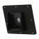 Fixed Tilted 15° Wall Mount - 11-inch iPad Pro 2nd & 3rd Gen - Black [Back Isometric View]
