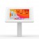 Fixed Desk/Wall Surface Mount - 10.2-inch iPad 7th Gen - White [Front View]