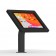 Fixed Desk/Wall Surface Mount - 10.2-inch iPad 7th Gen - Black [Front Isometric View]