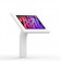 Fixed Desk/Wall Surface Mount - iPad Mini (6th Gen) - White [Front Isometric View]