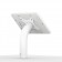 Fixed Desk/Wall Surface Mount - iPad Mini 4 - White [Back Isometric View]