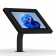 Fixed Desk/Wall Surface Mount - Microsoft Surface Pro 8 - Black [Front Isometric View]