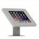 360 Rotate & Tilt Surface Mount - iPad Mini 4 - Light Grey [Front Isometric View]