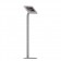 Fixed VESA Floor Stand - iPad 2, 3 & 4 - Light Grey [Full Front Isometric View]