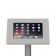 Fixed VESA Floor Stand - iPad 2, 3 & 4 - Light Grey [Tablet Front View]