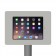 Fixed VESA Floor Stand - iPad Mini 4 - Light Grey[Tablet Front 45 Degrees]