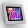 Fixed Tilted 15° Wall Mount - iPad Mini (6th Gen) - Light Grey [Front Isometric View]