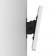 Tilting VESA Wall Mount - Samsung Galaxy Tab A7 10.4 - White [Side View 10 degrees down]