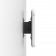 Angled Forward | Tilting Lite Samsung Galaxy Tab A11 8.7" Wall Mount [Side Ortho View] - White