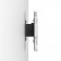 Angled Forward | Tilting Open Samsung Galaxy Tab S10 FE 10.9" Wall Mount [Side Ortho View] - White