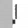 Tilting VESA Wall Mount - Samsung Galaxy Tab S5e 10.5 - Black [Side Assembly View]