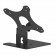Adjustable Flip Mounting Bracket [Front Iso View] - Black