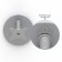 Kensington Lock Slot | Flexible Desk / Table Stand [Top Ortho View] - Light Grey