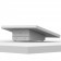 Fixed Tilt Enclosed Samsung Galaxy Tab A11+ 11" Desk / Table Mount - Stand [Rear Iso View] - White