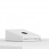 Fixed Tilt Desk / Table Mount - Stand Bracket [Front Iso View] - White