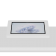 Fixed Tilted 15° Desk / Surface Mount - Microsoft Surface Pro 9- White [Front Tilted View]