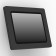 Fixed Tilt Enclosed Microsoft Surface Pro 12 Wall Mount [Front Iso View] - Black