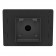Disassembled | Fixed Tilt Enclosed Microsoft Surface Pro 12 Wall Mount [Rear Ortho View] - Black