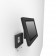 Disassembled | Fixed Tilt Enclosed Microsoft Surface Pro 12 Wall Mount [Behind-the-tablet, Rear Iso View]