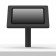 Fixed Enclosed Microsoft Surface Pro 12 Desk / Table Surface Mount [Front Ortho View] - Black