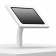 Fixed Enclosed Samsung Galaxy Tab A11+ 11" Desk / Table Surface Mount [Front Iso View] - White