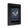 Front Iso View - Florentine Black - iPad mini 1, 2, & 3 Wall Frame / Mount / Enclosure