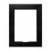 Front View - Florentine Black - iPad 2, 3, 4 Wall Frame / Mount / Enclosure