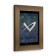 Front Iso View - Florentine Bronze - iPad Air 1 & 2 Wall Frame / Mount / Enclosure