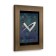 Front Iso View - Florentine Bronze - iPad 2, 3, 4 Wall Frame / Mount / Enclosure