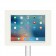 Fixed VESA Floor Stand - 12.9-inch iPad Pro - White [Tablet Front 45 Degrees]
