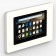 VidaMount On-Wall Tablet Mount - Amazon Fire 5th Gen HD8 - White [Iso Wall View]
