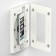 iPod Touch - VidaMount On-Wall Enclosure Mount - White [Portrait, Assembly View]