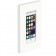 iPod Touch - VidaMount On-Wall Enclosure Mount - White [Portrait, Iso View]