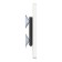 Removable Fixed Glass Mount - 11-inch iPad Pro - White [Side View]