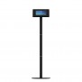 Fixed VESA Floor Stand - Samsung Galaxy Tab E 8.0 - Black [Full Front View]
