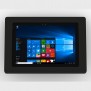 Fixed Tilted 15° Wall Mount - Microsoft Surface Pro (2017) & Surface Pro 4 - Black [Front View]
