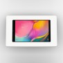 Fixed Tilted 15° Wall Mount - Samsung Galaxy Tab A 10.1 (2019 version) - White [Front View]