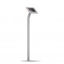Fixed VESA Floor Stand - iPad Mini 1, 2 & 3 - Light Grey [Full Front Isometric View]