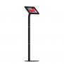 Fixed VESA Floor Stand - 11-inch iPad Pro - Black [Full Front Isometric View]