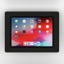 Fixed Tilted 15° Wall Mount - 11-inch iPad Pro - Black [Front View]