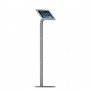 Fixed VESA Floor Stand - iPad Air 1 & 2, 9.7-inch iPad Pro - Light Grey[Full Front Isometric View]