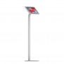 Fixed VESA Floor Stand - 11-inch iPad Pro - Light Grey [Full Front Isometric View]