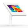 Fixed Desk/Wall Surface Mount - Samsung Galaxy Tab 4 10.1 - White [Front Isometric View]
