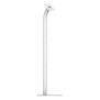Fixed VESA Floor Stand - White [Full Front Iso View]