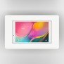 Fixed Tilted 15° Wall Mount - Samsung Galaxy Tab A 8.0 (2019 version) - White [Front View]