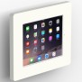 Tilting VESA Wall Mount - iPad 2, 3, 4 - White [Isometric View]