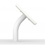 Fixed Desk/Wall Surface Mount - iPad 2, 3 & 4 - White [Side View]